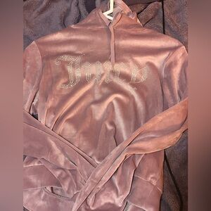 Juicy Couture Lavender Velour Hoodie